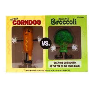  Captain Corndog vs. Baron Von Broccoli Action Figure 