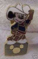 Cowboy Mickey Mouse Disney Channel Pin  