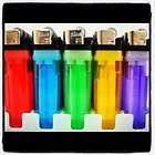 100 KING DISPOSABLE BUTANE WHOLESALE LIGHTERS ASSORTED 