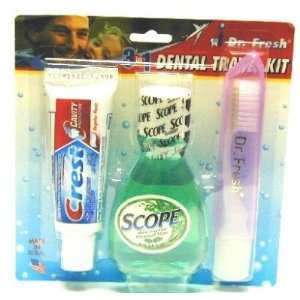  Dr. Fresh 3 In 1 Dental Kit Toothpaste/Scope/Toothbrush (3 