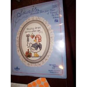  Sewing Area Counted Cross Stitch Kit 