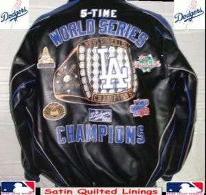 MLB 5 Time Championship Jacket   Los Angeles Dodgers  