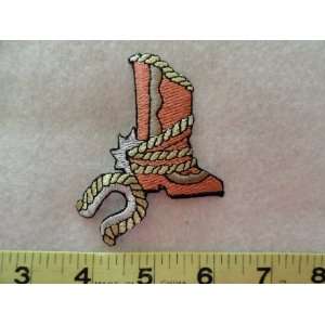 Cowboy Boot and Spurs Patch