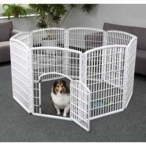 NEW IRIS COMMERCIAL GRADE PLASTIC DOG PET CAT PEN GATE  
