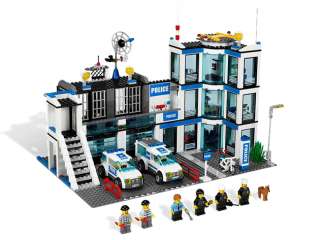Brand Korea Lego City Police 7498 Figures Sets toys Police Station 