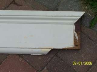 LARGE victorian pine molding door header pediment 43.5  