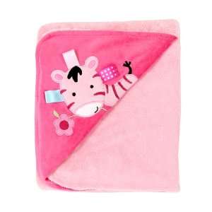  Taggies Pink Zebra Blanket Baby