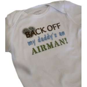  Embroidered Airman Onesie Baby