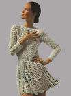 Vintage 60s Lacy Motif Dress Crochet Pattern items in Retrocious 