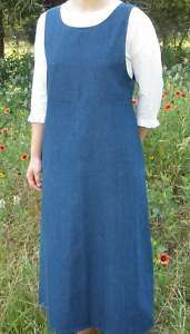 Ladies Plus modest jumper dress pattern jean long full denim pick size 