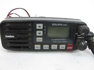 Uniden Solara DSC Submersible VHF Marine Transciever Radio  