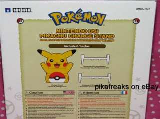 NEW GIANT Pokemon Pikachu Nintendo DSI Charger Stand  