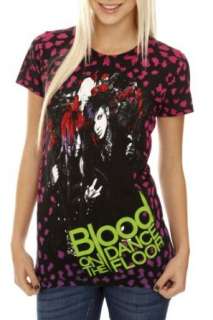  Blood On The Dance Floor Leopard Print Girls T Shirt 