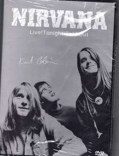 Nirvana Live Tonight Sold Out DVD Concerts New  