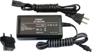 HQRP AC Adapter fits Sony Handycam DCR DVD405 DCR DVD406 DCR DVD405E 