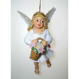    December Diamonds Fille de Bebe Angel Ornament 