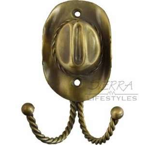   Lifestyles 681055 Antique Brass Decorative Hooks
