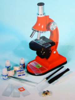 New Educational Science Childs Microscope Set w Lab Kit  