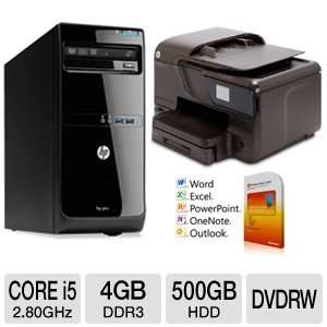  HP Core i5 500GB HDD Desktop PC Bundle Electronics