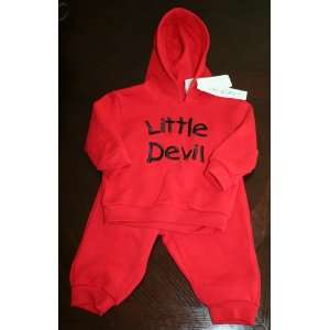  Brand New Little Devil Halloween Costume 2 Pc Sweat Suit 