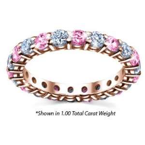   Carat Weight  FG VS Quality  14k Rose Gold ) Finger Size   5.75