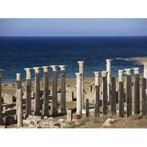 Eastern Basilica, Apollonia, Cyrenaica, Libya, North Africa, Africa 