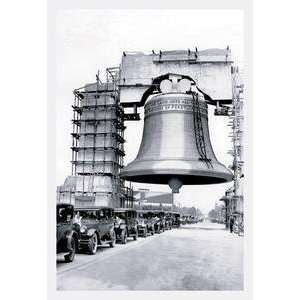  Vintage Art Liberty Bell Arch, Philadelphia, PA #1   08493 