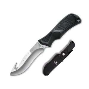  Buck ErgoHunter Guthook Avid Knife (Black/Silver, Large 