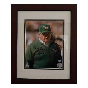  Autographed/Hand Signed Buddy Ryan 8 by 10 inch Framed 