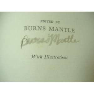 Mantle, Burns Editor The Best Plays Of 1932 33
