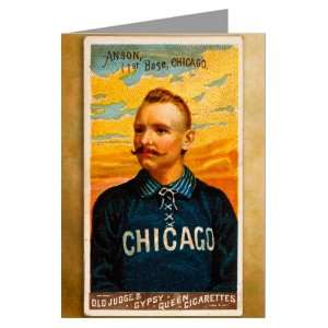  6 Greeting Cards of Cap Anson, Chicago White Stockings 