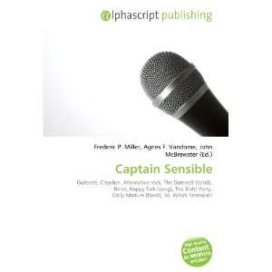  Captain Sensible (9786132688347) Books