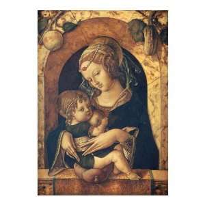  Carlo Crivelli   The Madonna And Child At A Marble Parapet 