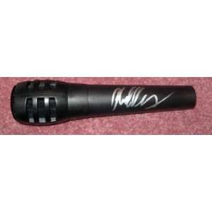  NICKELBACK chad kroeger SIGNED autographed MICROPHONE 