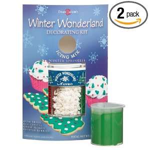 Dean Jacobs Winter Wonderland Icing Kit, 4.1 Ounce Boxes (Pack of 2 