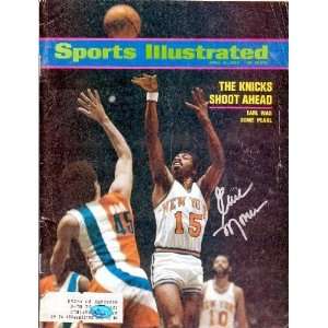 Earl Monroe Autographed/Hand Signed Sports Illustrated Magazine (New 