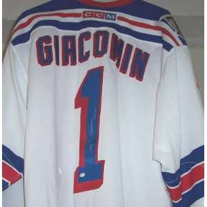 Eddie Giacomin Autographed Jersey