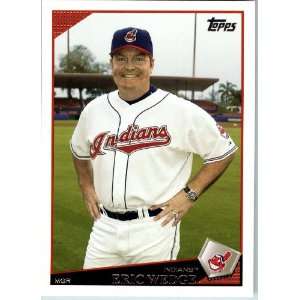  2009 Topps Baseball # 38 Eric Wedge Cleveland Indians 