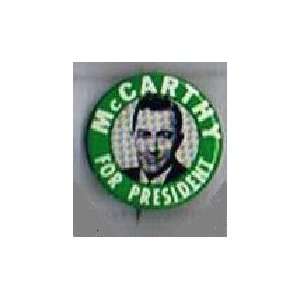 Eugene McCarthy 1 inch 1968 Presidential Campaign Button
