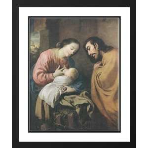  Zurbaran, Francisco de 28x34 Framed and Double Matted Rest 