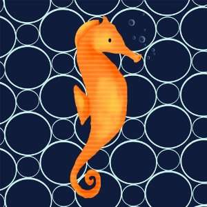  Fred the Seahorse Canvas Reproduction