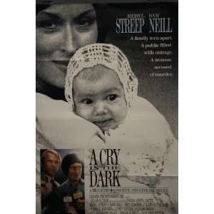  A CRY in the Dark Meryl Streep Movie Poster