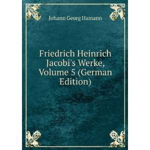  Friedrich Heinrich Jacobis Werke, Volume 5 (German 