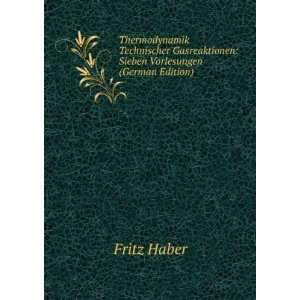   Vorlesungen (German Edition) (9785876173492) Fritz Haber Books