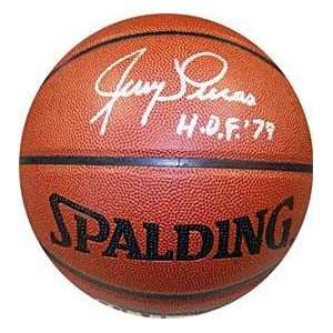 Jerry Lucas Autographed Basketball   with  50 Inscription 