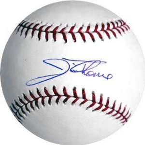 Jim Thome Autographed Baseball