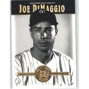  2001 Upper Deck Hall of Famers #46 Joe DiMaggio   New York 