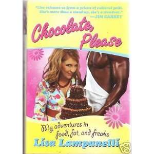 LISA LAMPANELLI signed *CHOCOLATE PLEASE* book W/COA   Sports 