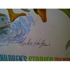 Halpin, Luke LP Signed Autograph FlipperS New Adventures 1964