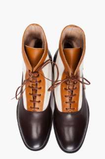 Alexander Mcqueen Paneled Gomm Boots for men  